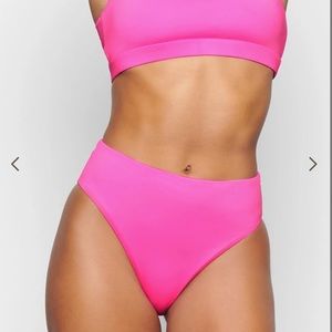 SKIMS Swim Mid-Waist Bottoms in Taffy